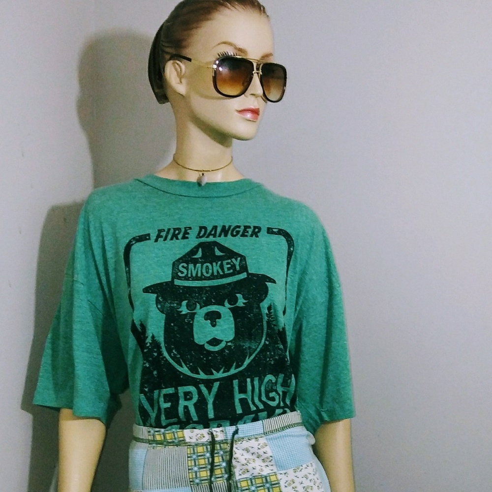 Smokey the bear *vintage inspired* T shirt